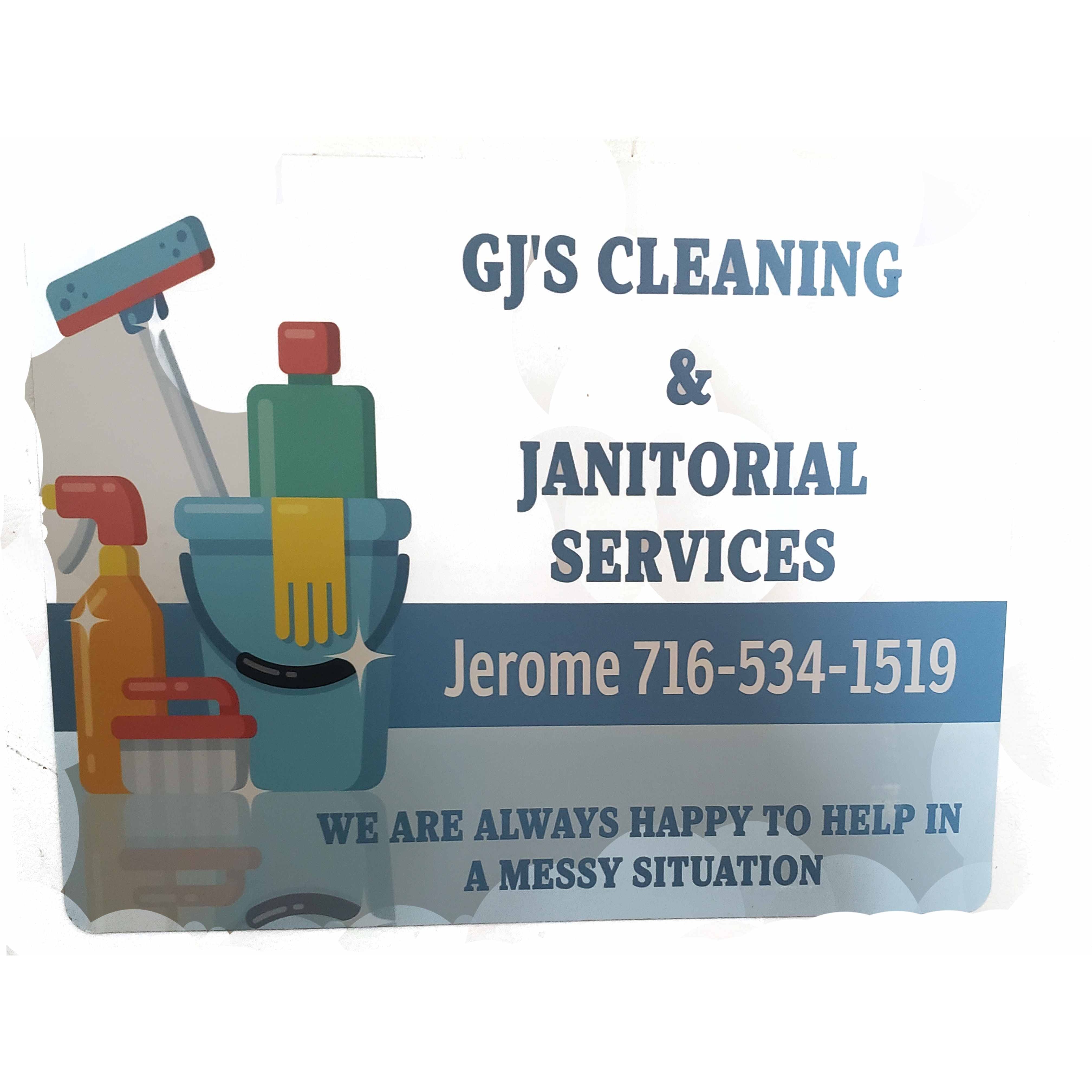 GJ&apos;s Janitorial &amp; Cleaning Services Logo
