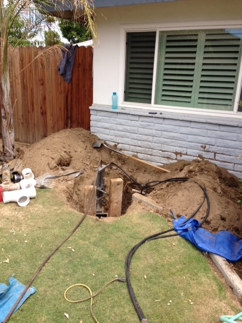 Trenchless Sewer Repair Advanced Plumbing Service Bakersfield (661)834-0424
