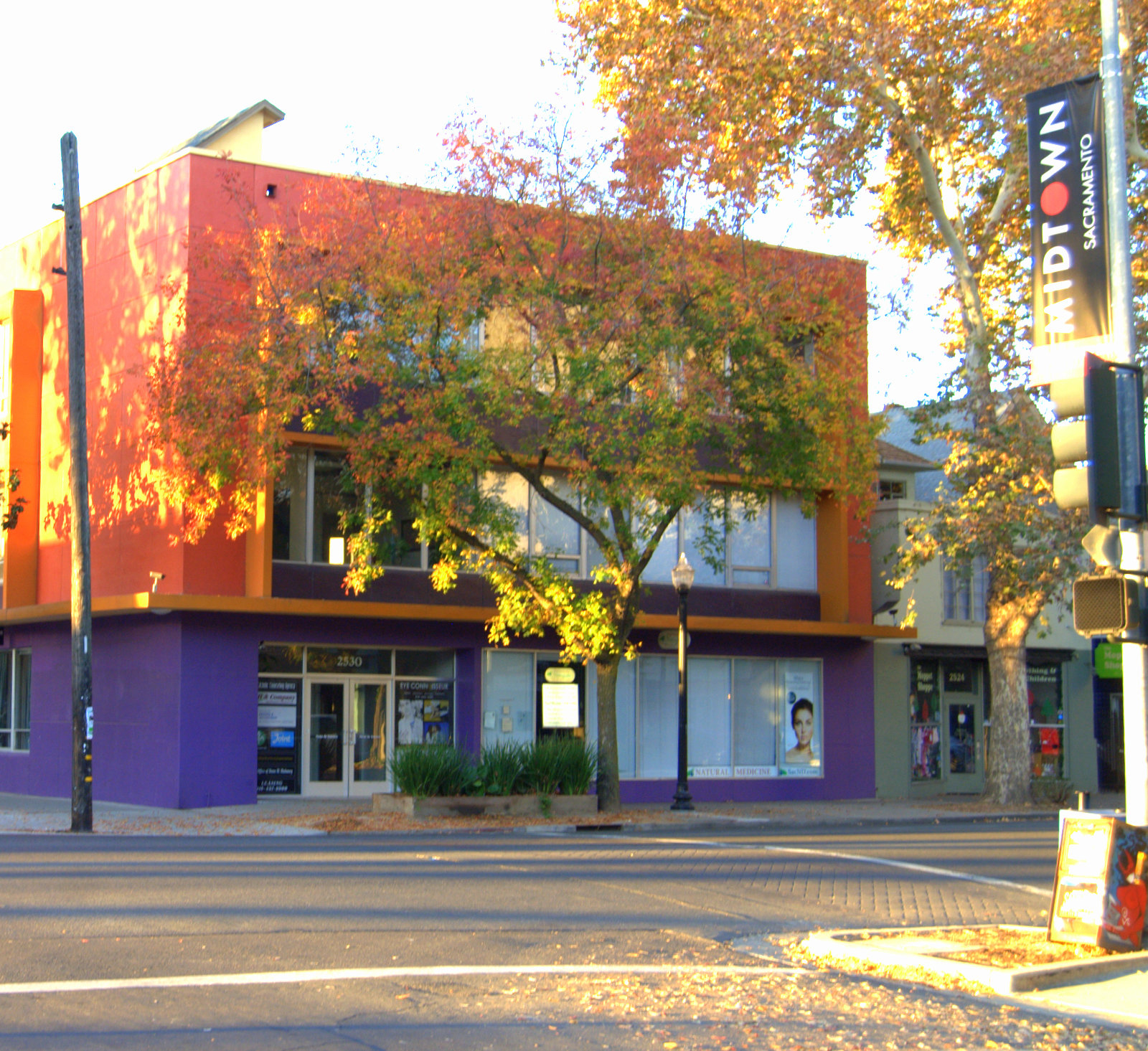 Office at the corner of 26th and J Street