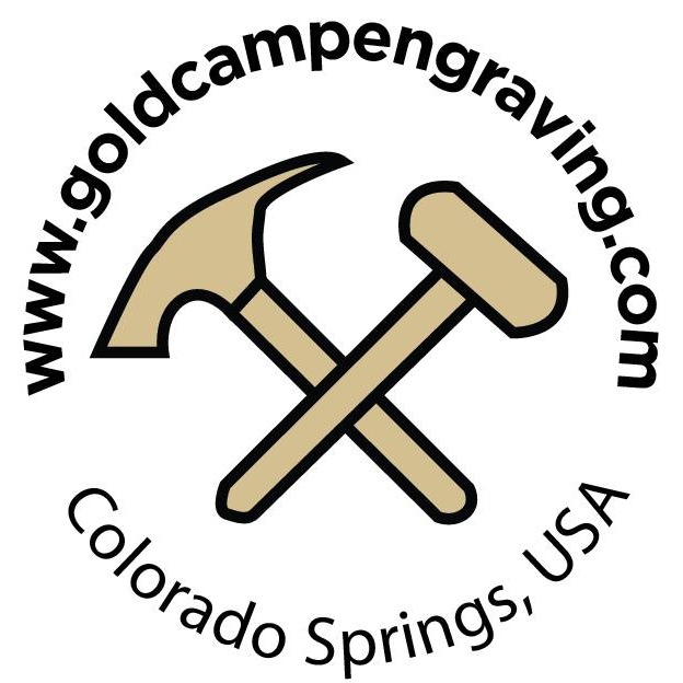 Gold Camp Engraving