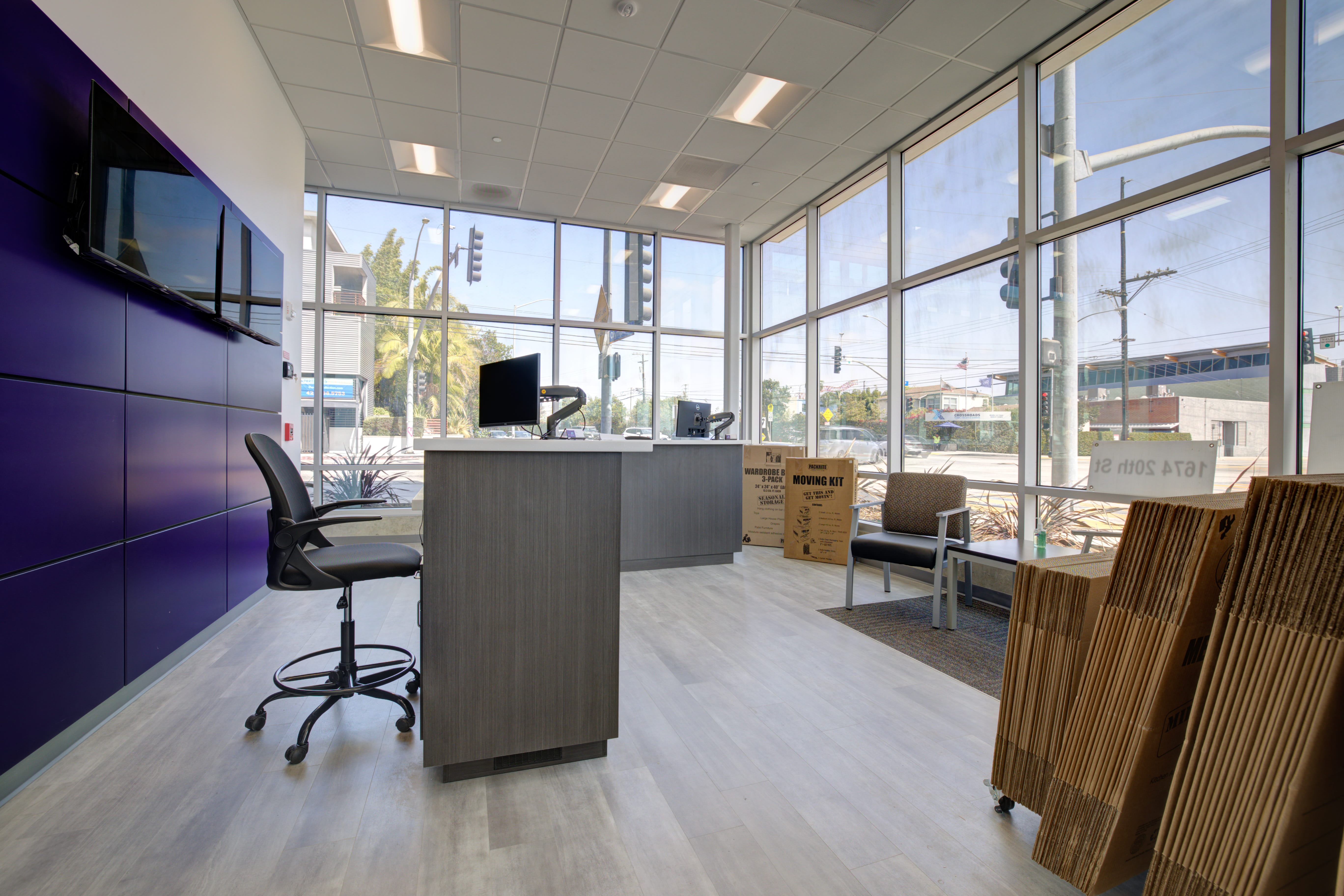 Office at Trunk Space Storage in Santa Monica, CA