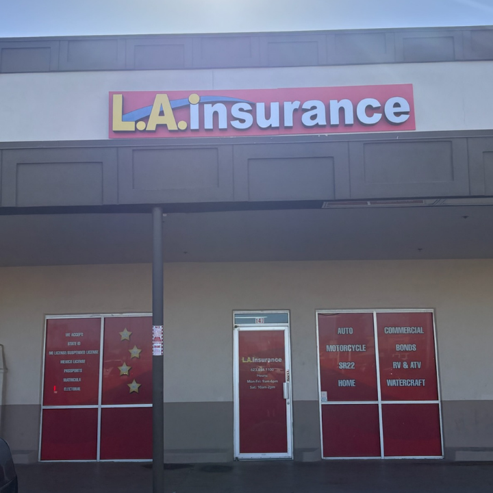 Exterior of the L.A. Insurance Agency located at 4105 North 51st Ave. in AZ 