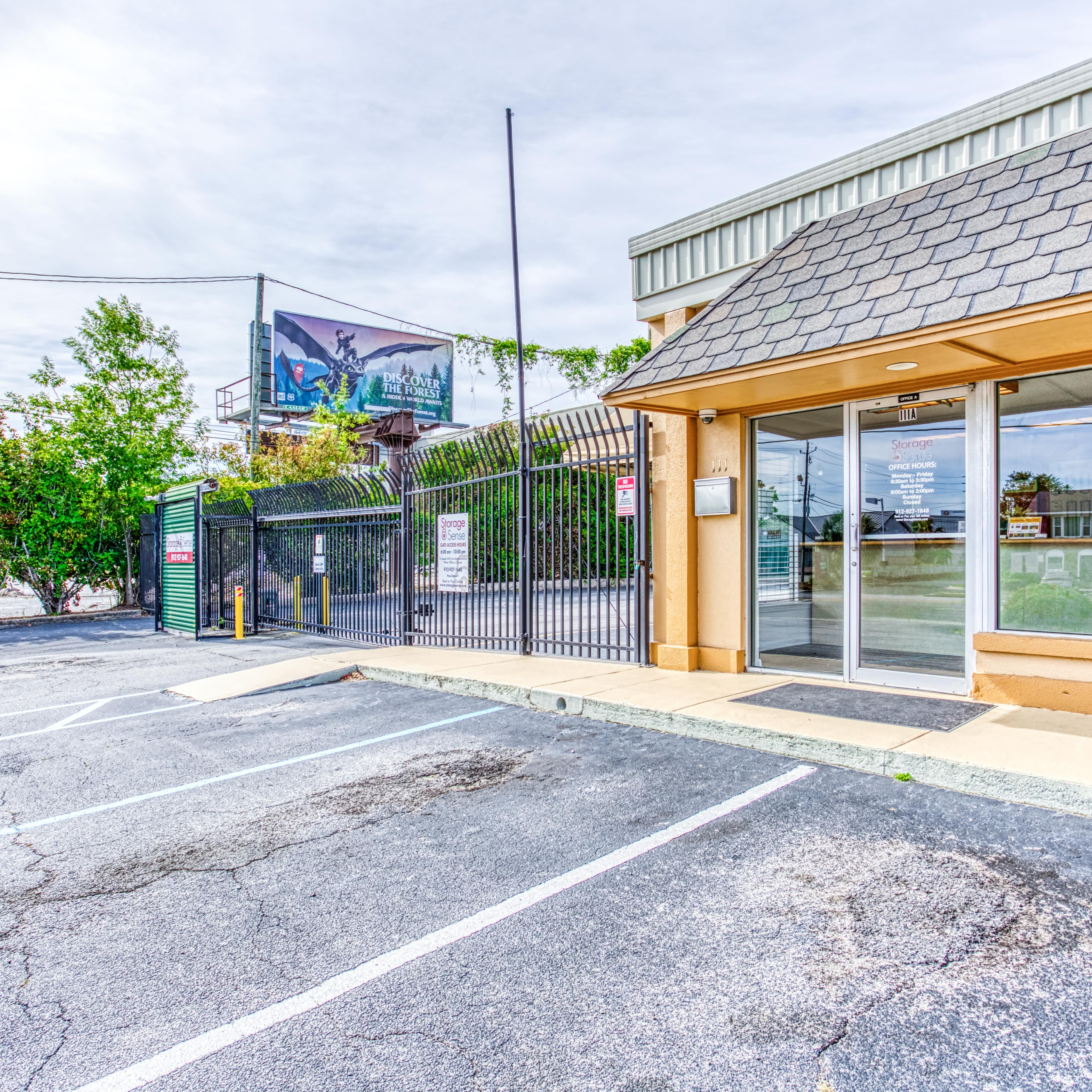 Storage Sense - Savannah - Entrance to Office