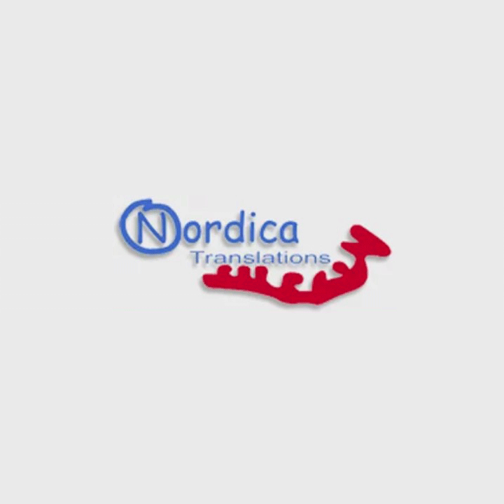 Nordica Translations (scandinavian languages) Logo