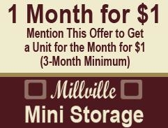 Images Millville Mini Storage