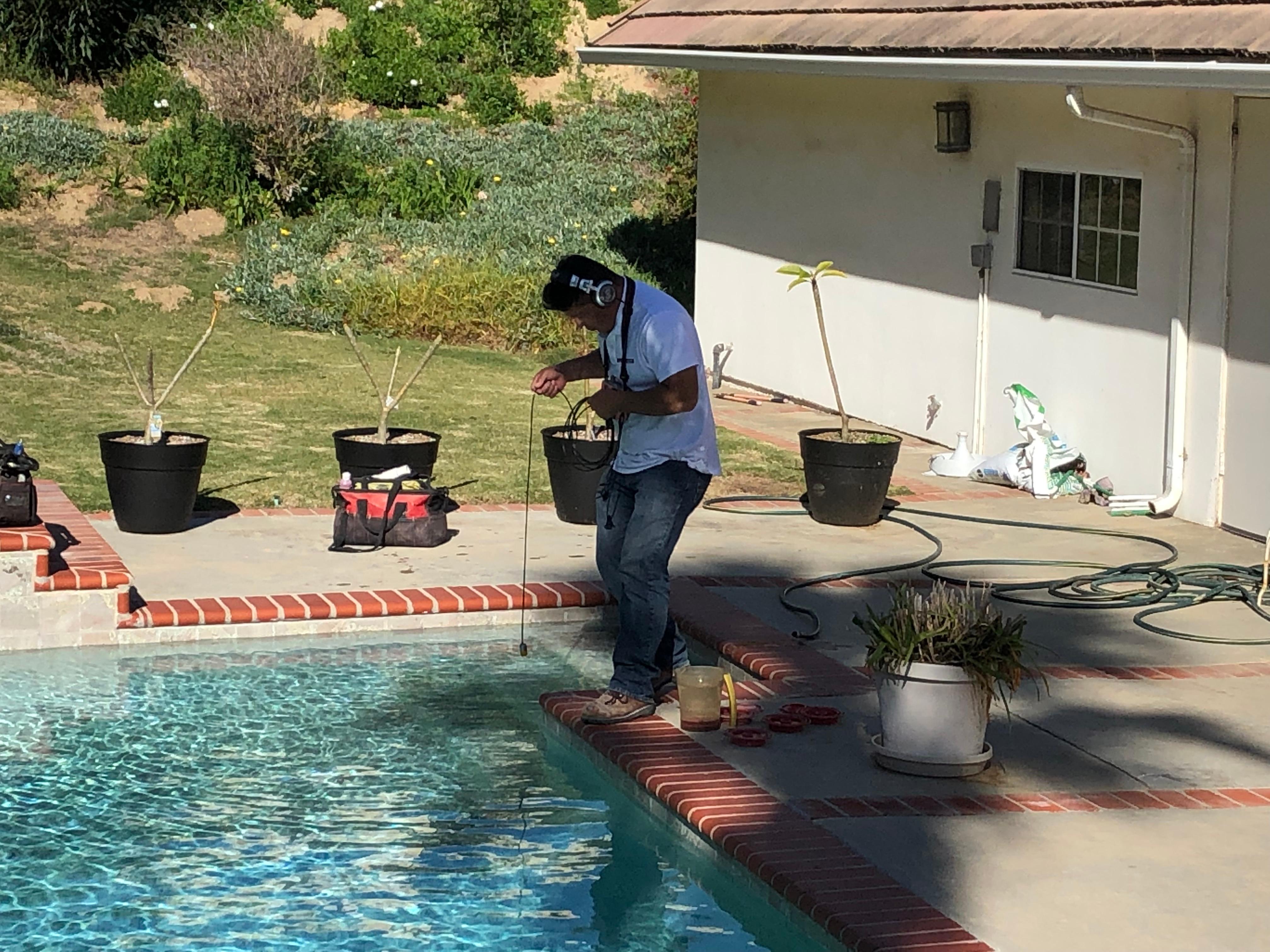 Reyes Pool and Spa Leak Detection Los Angeles (323)481-8794