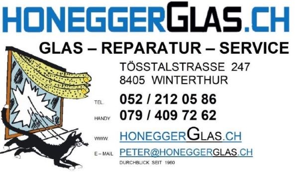 Bilder HONEGGER GLAS AG