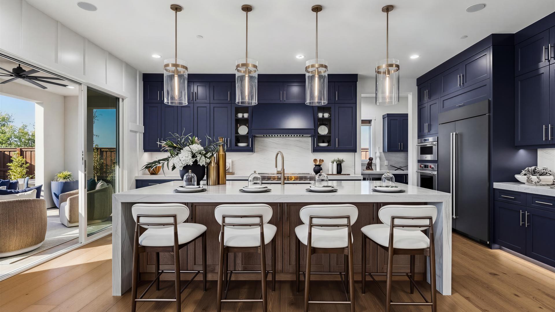 Well-appointed kitchen 