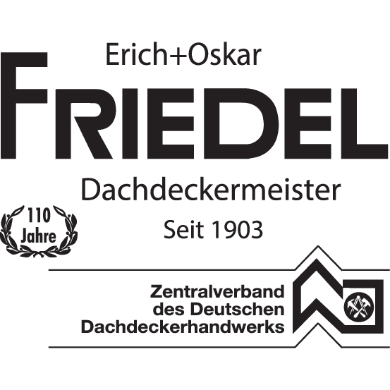 Logo Erich + Oskar Friedel Dachdeckermeister GmbH & Co. KG