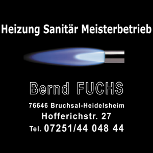 Bernd Fuchs Heizung Santitär Meisterbetrieb Logo