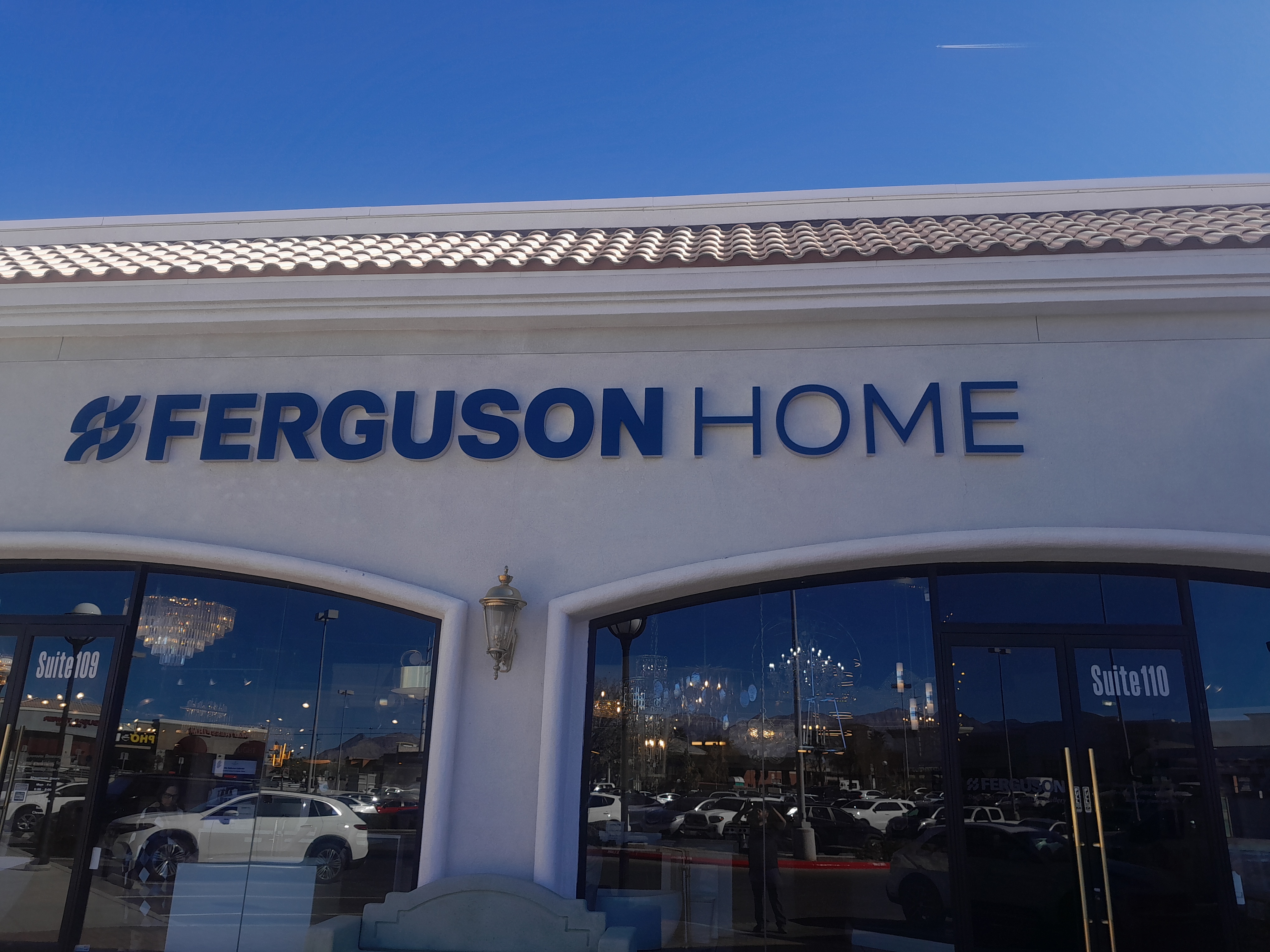 Ferguson Home Signage Close Up