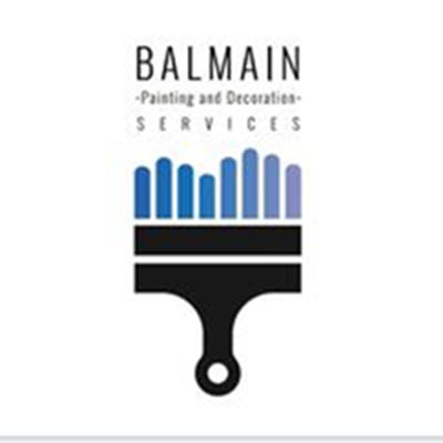 Balmain painting Logo