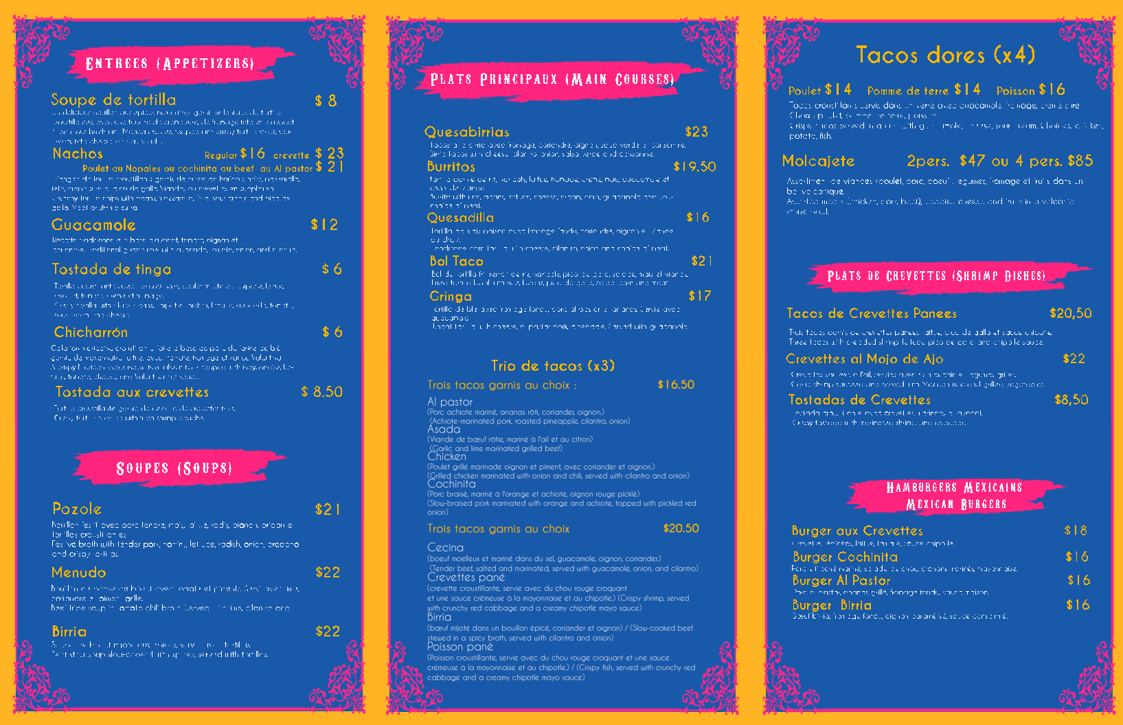 Images Rosa mexicano montreal