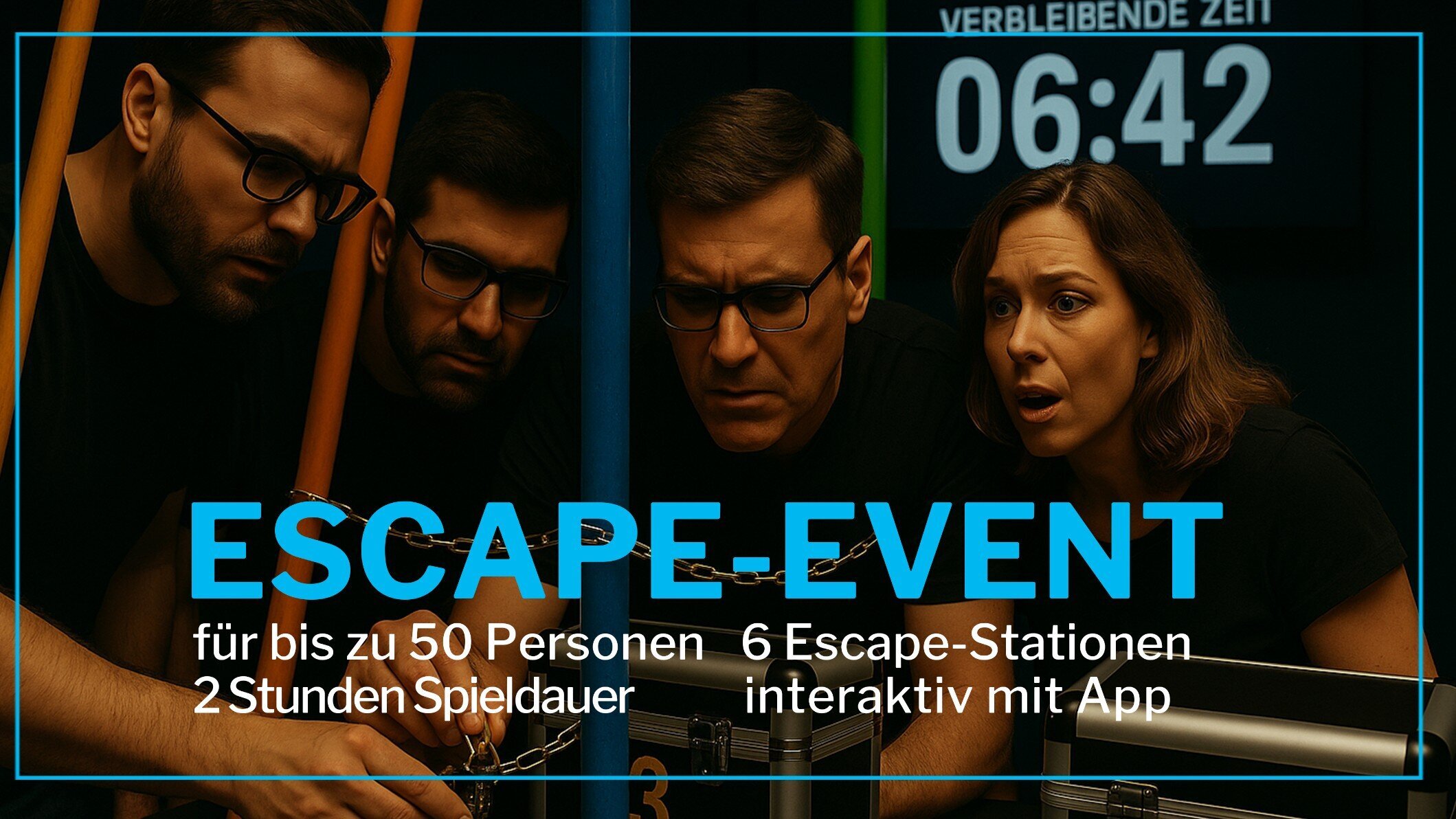 Bilder CODE CASE - 6 Escape-Rooms in 1 Escape-Event