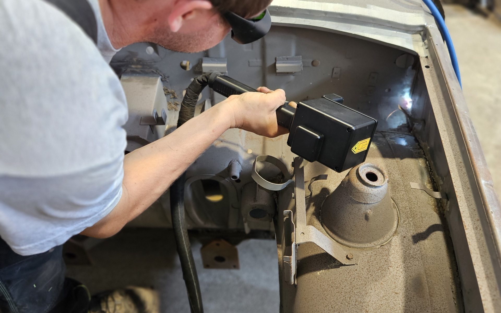 Bild 3 O.R.B. Laser - Laseroberflächenreinigung in Breitenfelde