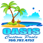 Oasis Custom Pools Logo