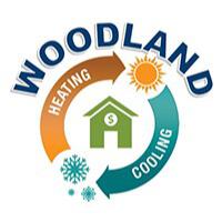 Woodland Heating And Cooling Logo