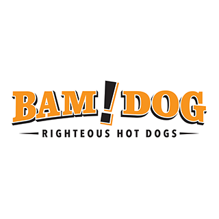 Bam!Dog Righteous Hot Dogs Logo