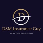 Dallas Downey, DSM Insurance Guy Logo