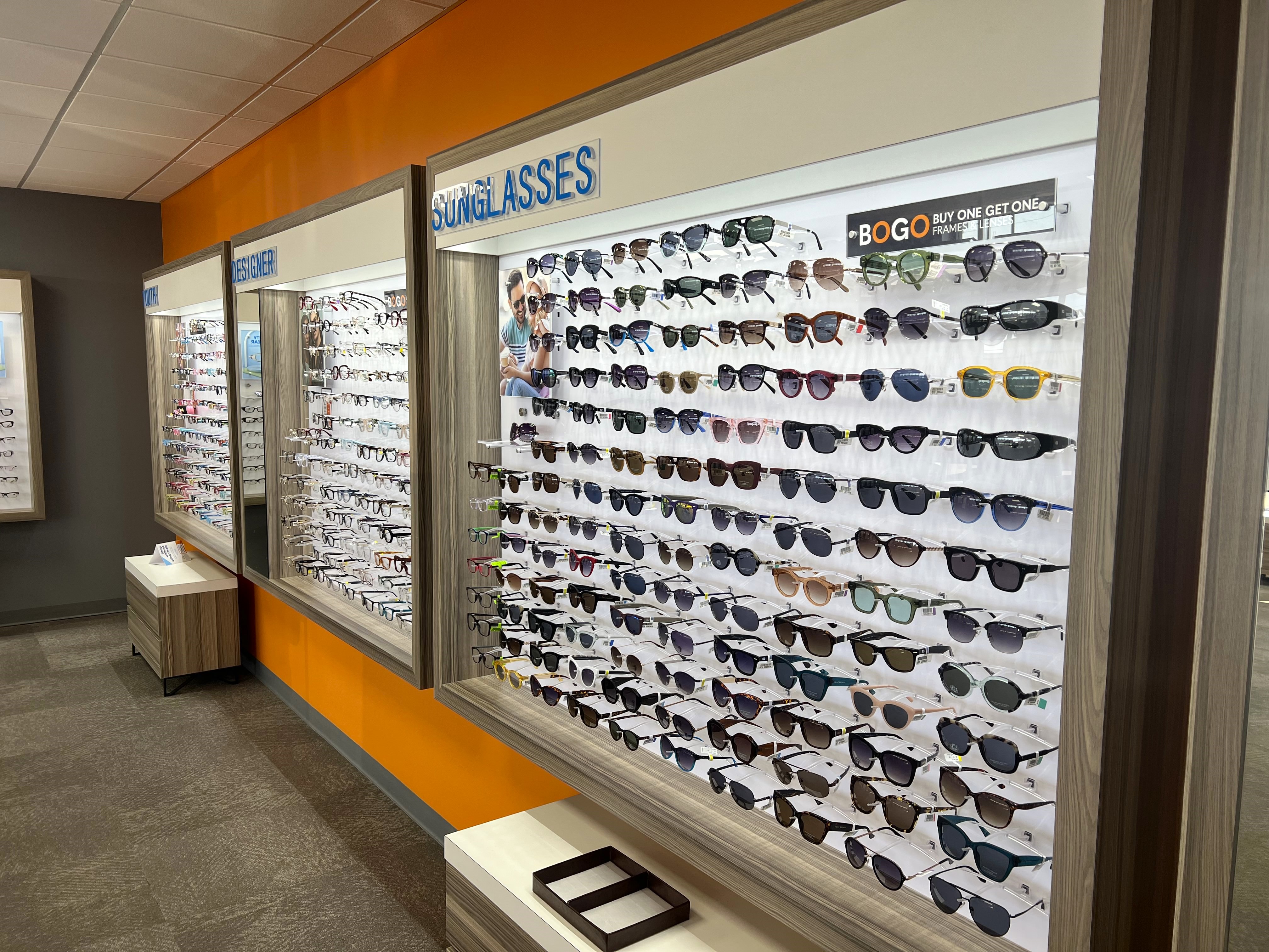 Store Interior at Stanton Optical store in Centerville, GA 31028