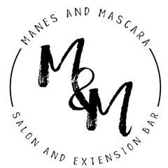 Manes and Mascara Salon Logo
