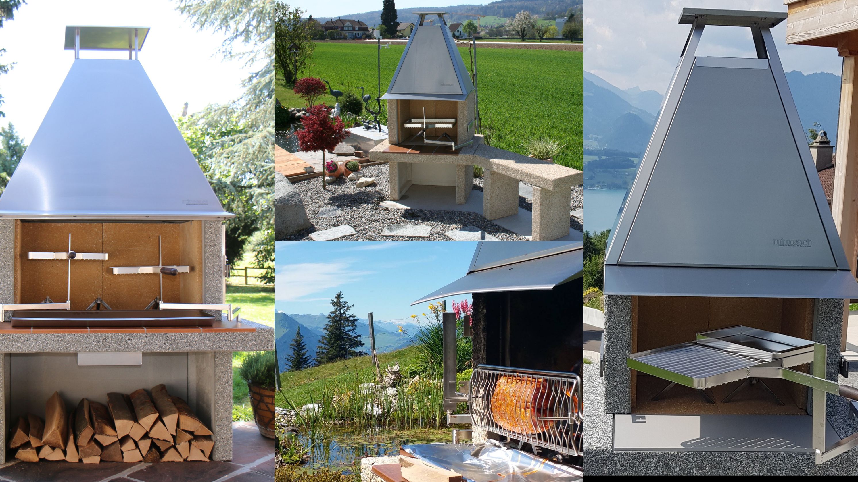 Bilder MIMOSA-Cheminéebau und Gewürze AG
