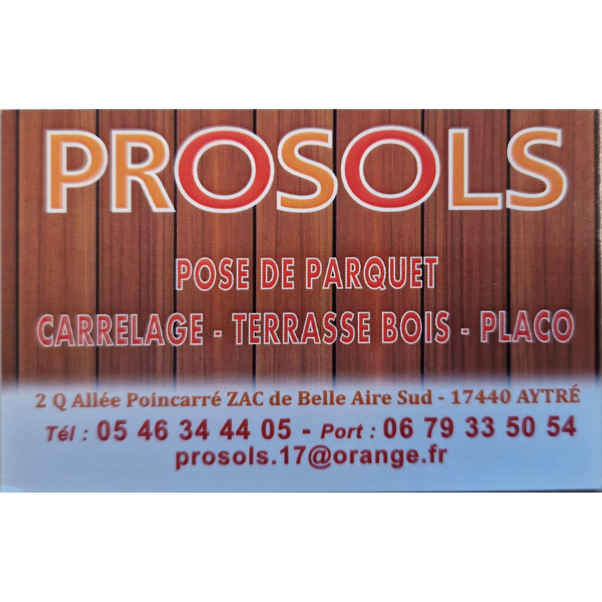 SARL PROSOLS carrelage et dallage (négoce)