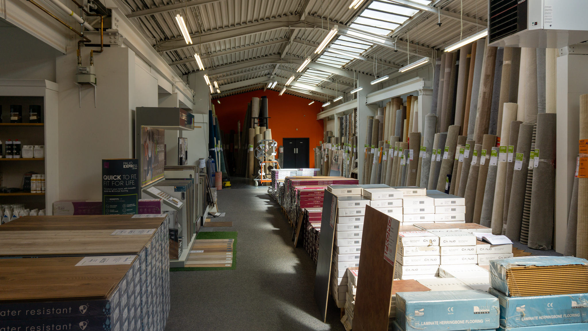 Interior of Floorstore Outlet Regent Street