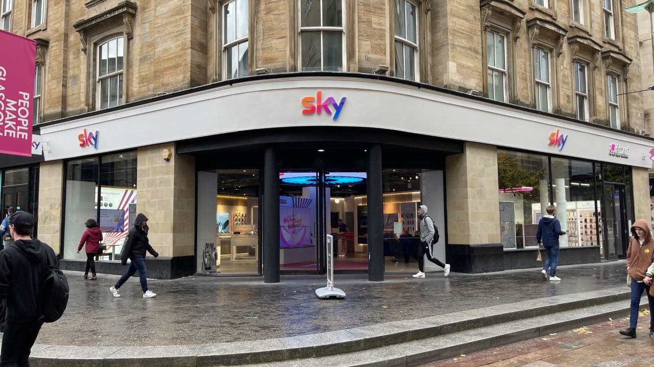 Sky Store 249 Buchanan Street, Glasgow