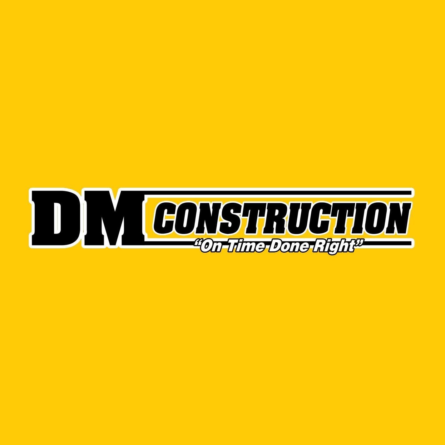 DM Construction Logo