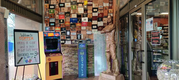 Images CoinFlip Bitcoin ATM - Copper Canyon Tobacconist & Cigar Bar (Fort Wayne)