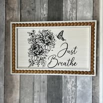 Country Wood Hearts & Lace Image