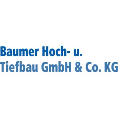 Logo Baumer Hoch- u. Tiefbau GmbH & Co. KG