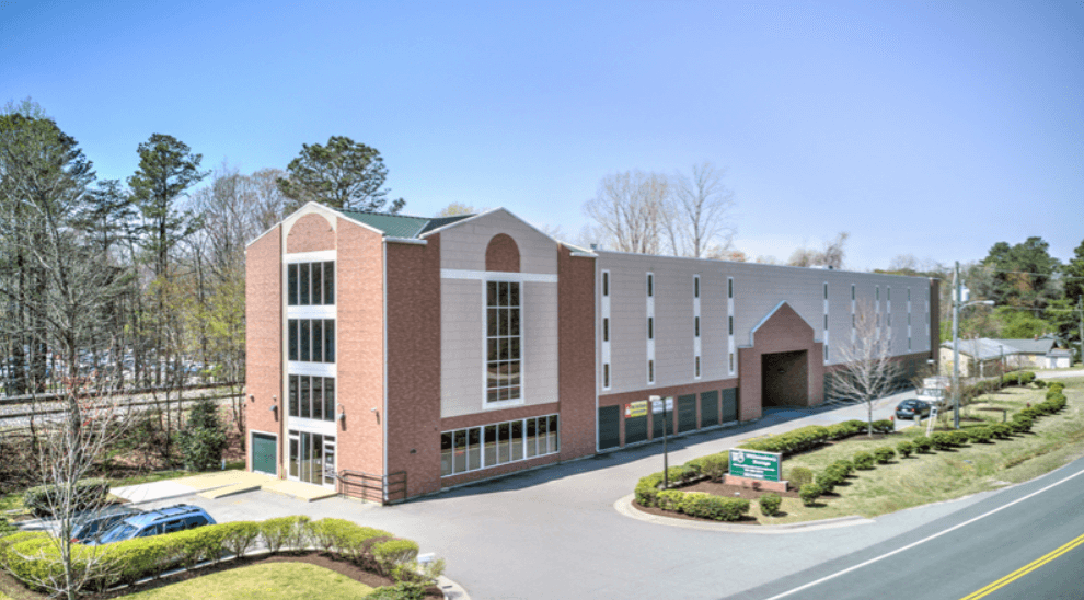 Exterior Storage Facility of Storage Sense in Williamsburg, VA