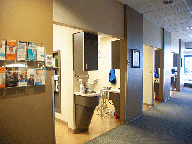 Inside the office of Colorado Dental Group