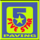 Five Star Paving Logo