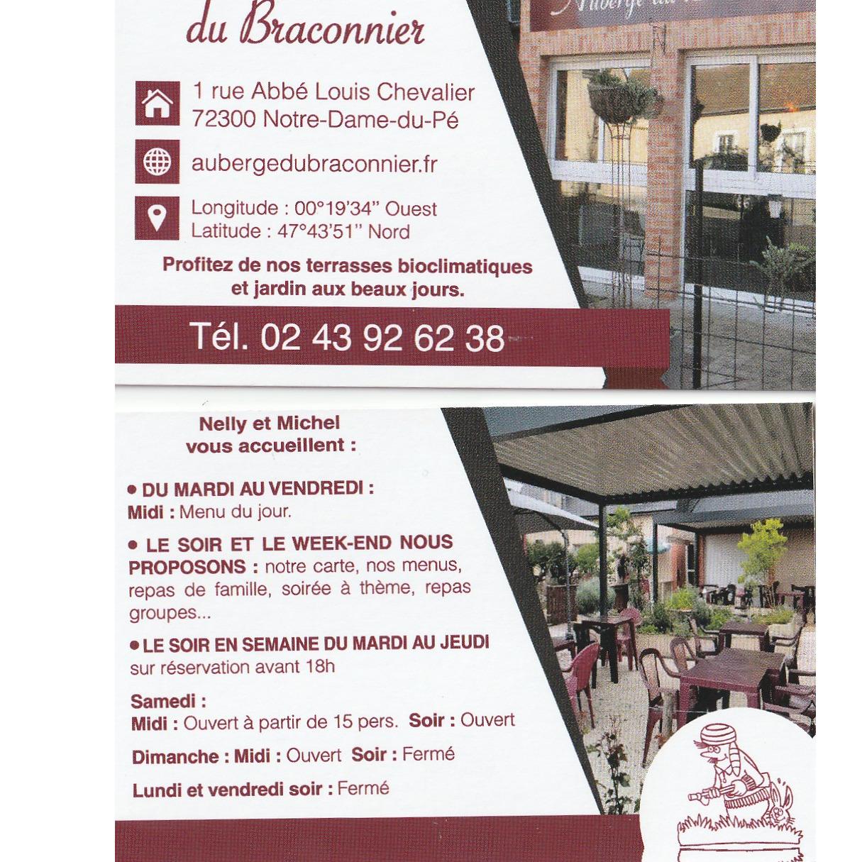 L'AUBERGE DU BRACONNIER restaurant