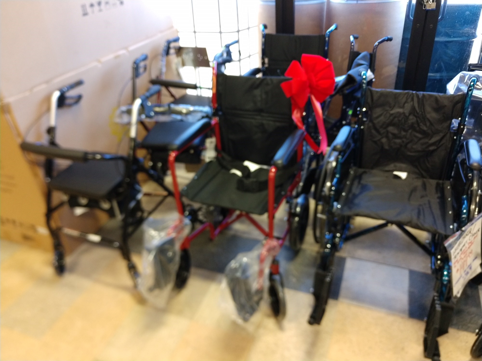 Duluth Salvage wheelchairs