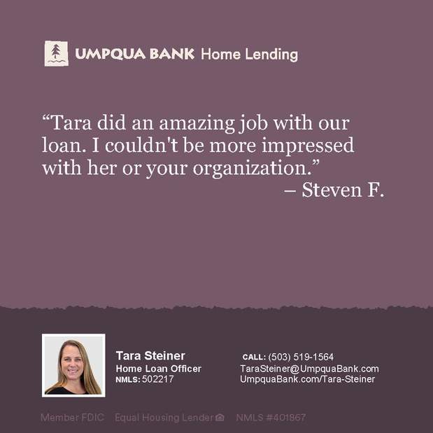 Images Tara Steiner - Umpqua Bank Home Lending