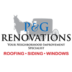 P&G Renovations ???? Quality Roofing, Siding, Windows & More Logo