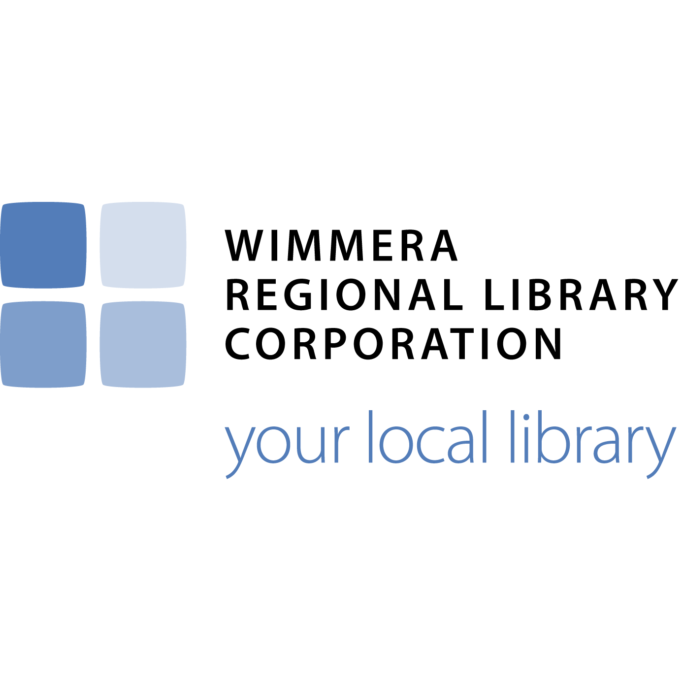 Wimmera Regional Library Corporation Logo