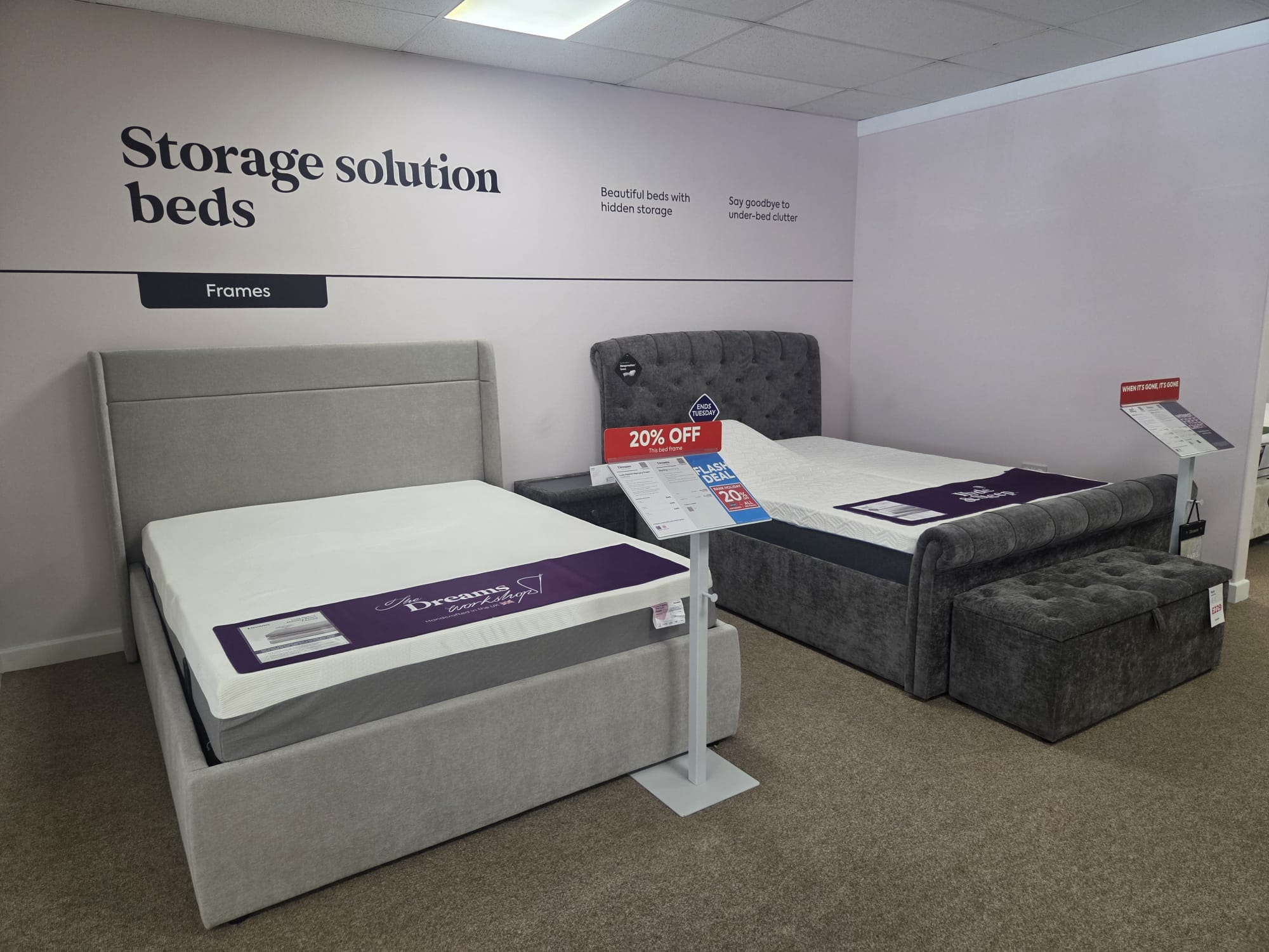 Storage beds