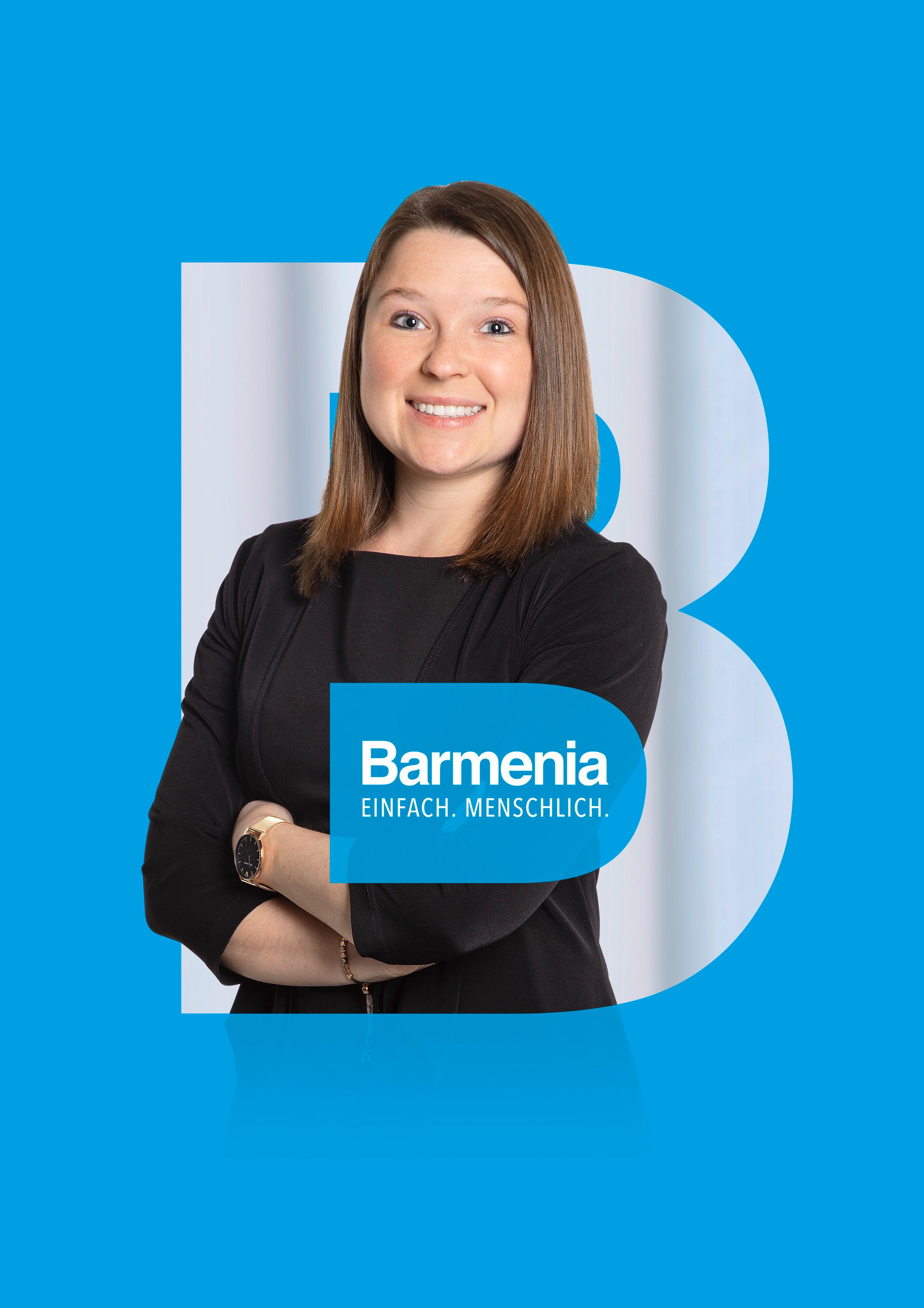 Lena Seidel. Ihre Ansprechpartnerin für die Barmenia Versicherung in Dortmund.