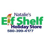 The Elf Shelf Holiday Store (Shop) Logo