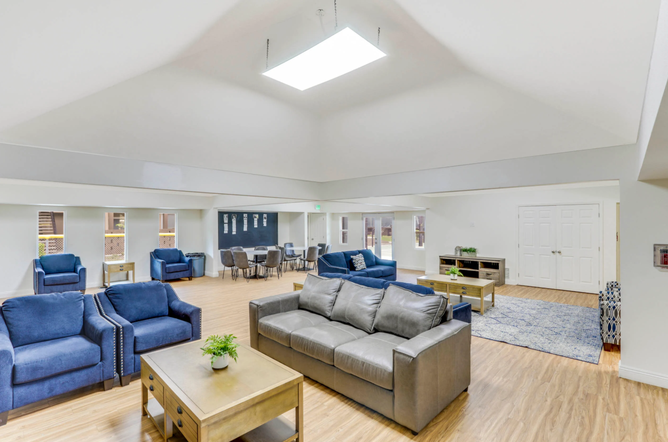 Spacious community room