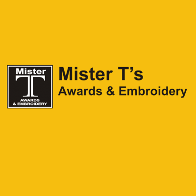 Mister T's Awards & Embroidery Logo