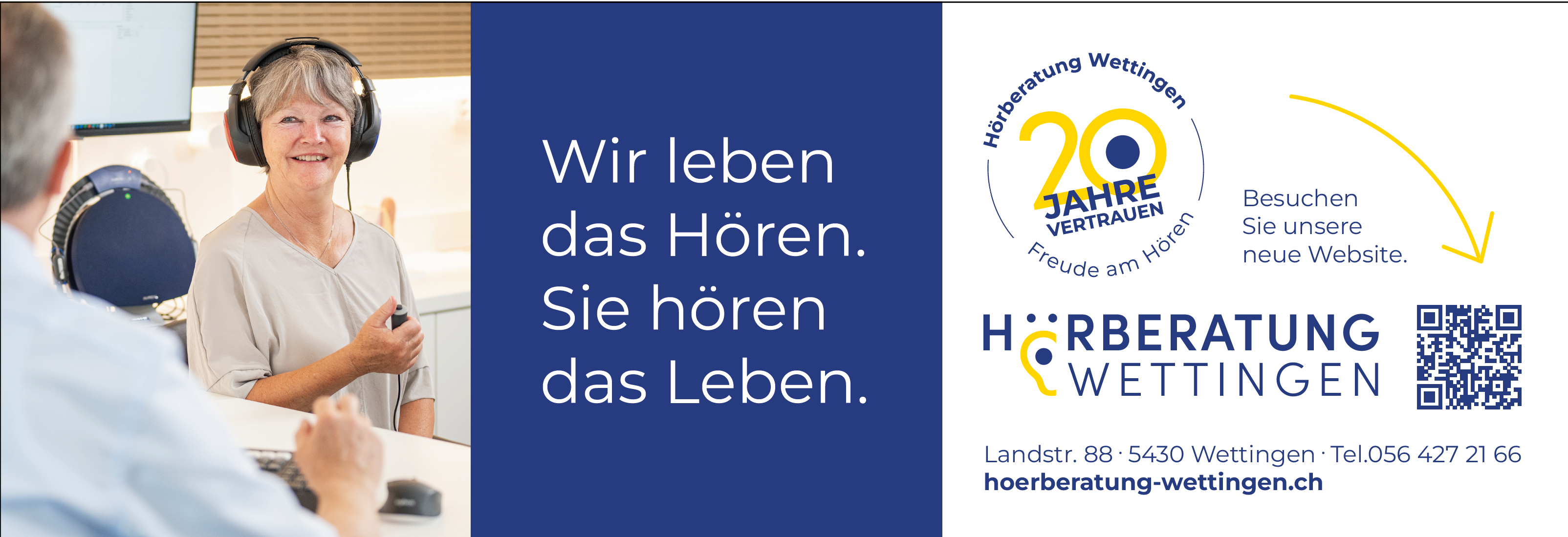 Hörberatung Wettingen Heinz Anner AG, Landstrasse 88 in Wettingen