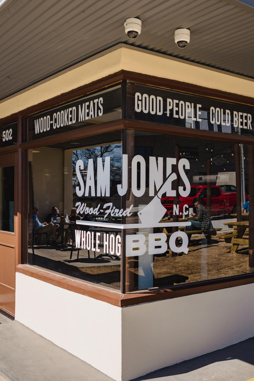 Sam Jones BBQ restaurant in downtown Raleigh.