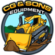 CG & Sons Equipment Logo