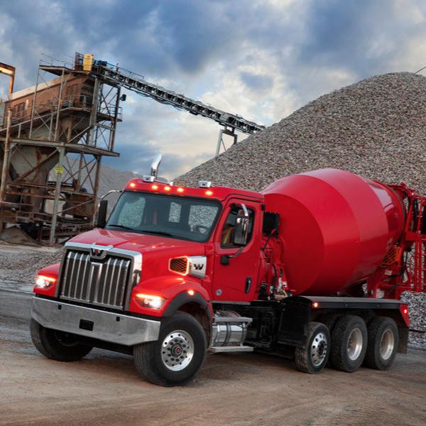 Western Star cement mixer